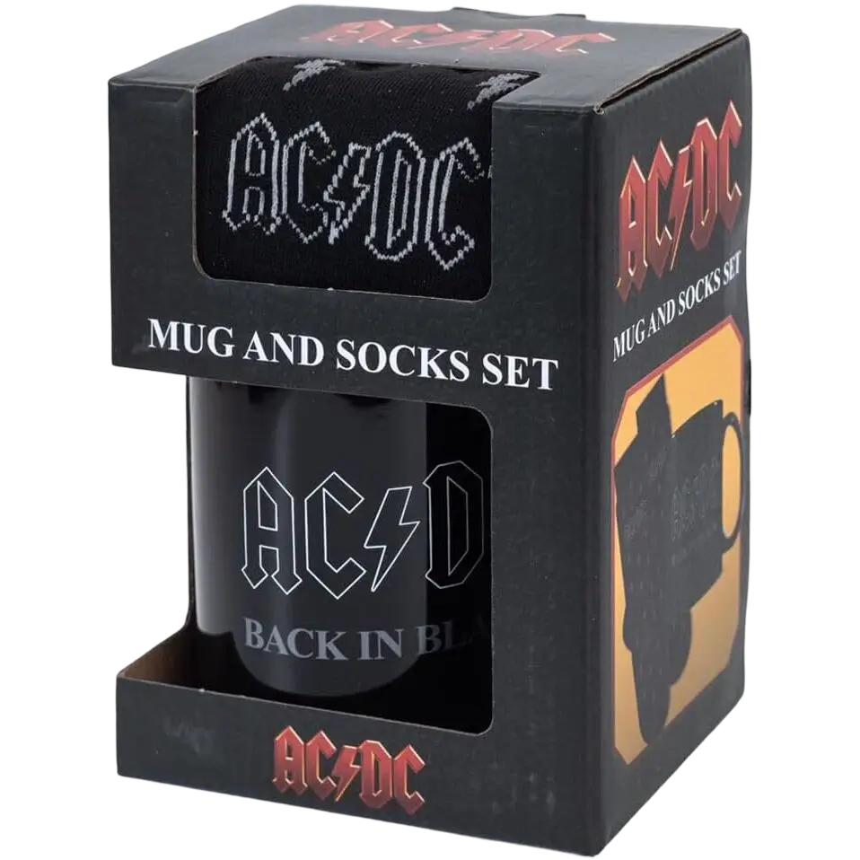 Set cana si sosete AC/DC Set cana si sosete ACDC