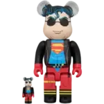 Figurină Bearbrick Superboy 400% + 100%