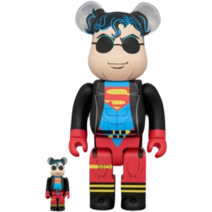 Figurină Bearbrick Superboy 400% + 100%