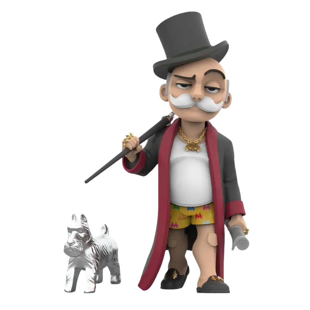 Figurină Mighty Jaxx OFF_WERK Mr. Monopoly Figurină Mighty Jaxx OFF_WERK Mr. Monopoly