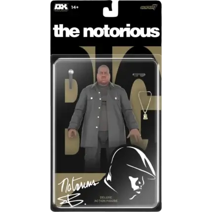 Figurină Super7 Deluxe The Notorious BIG ambalaj