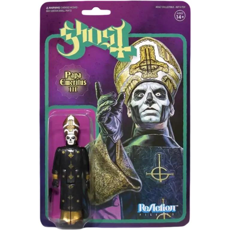 Figurina Super7 ReAction Ghost Papa Emeritus III