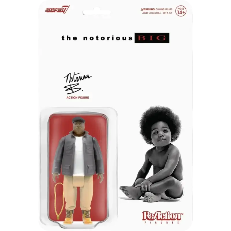 Figurină Super7 ReAction Notorious BIG Ready To Die