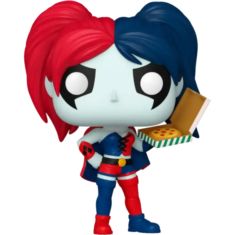 Funko Pop Harley Quinn cu pizza #452 Pop Heroes