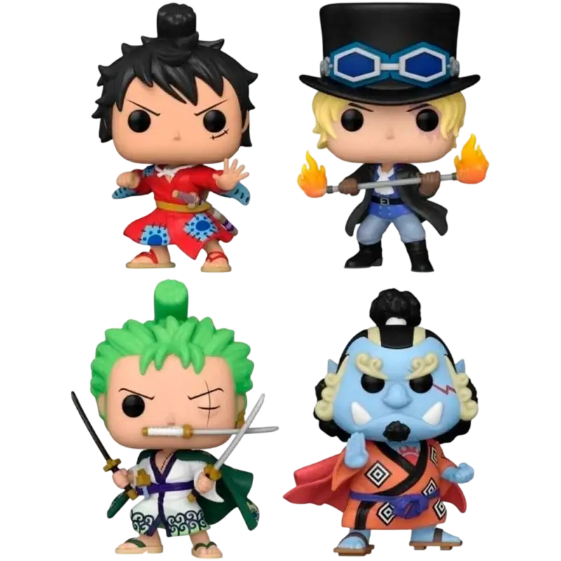 Funko Pop One Piece Set 4 figurine