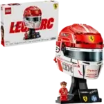 casca Ferrari LEGO a lui Charles Leclerc