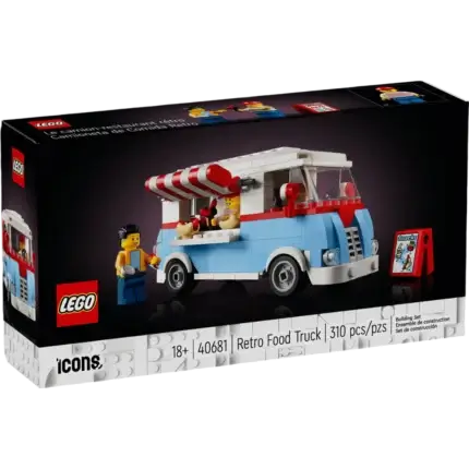 camion fast-food retro LEGO Icons 40681