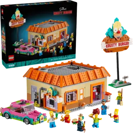 restaurant Krusty Burger LEGO The Simpsons