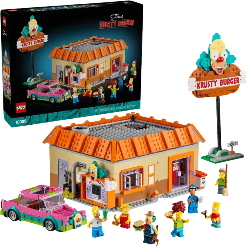 restaurant Krusty Burger LEGO The Simpsons