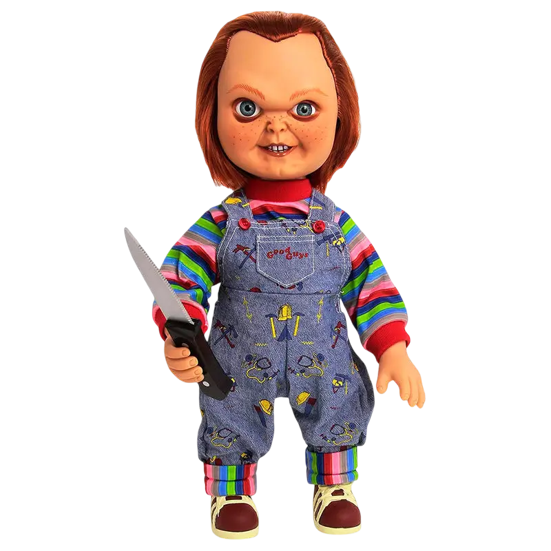 papusa chucky cu sunet mezco toys