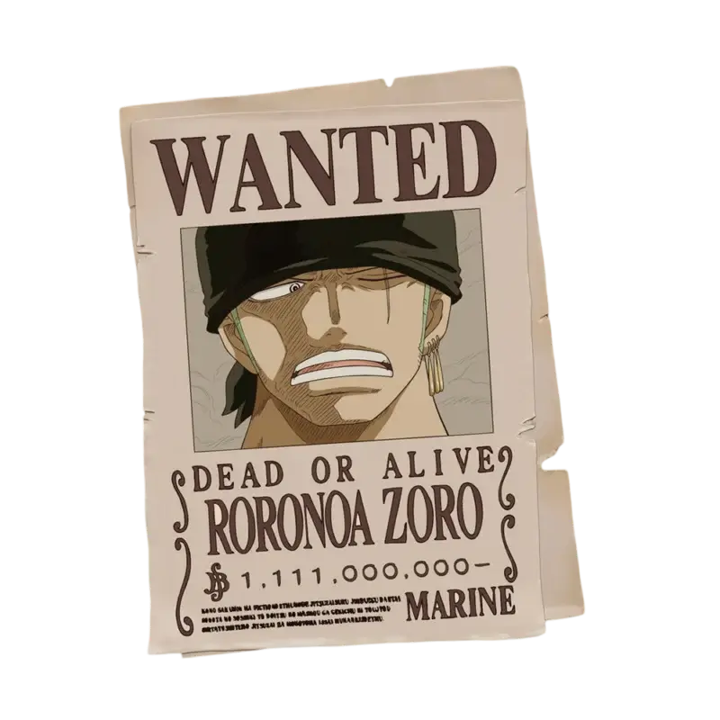 Pușculiță Wanted Zoro