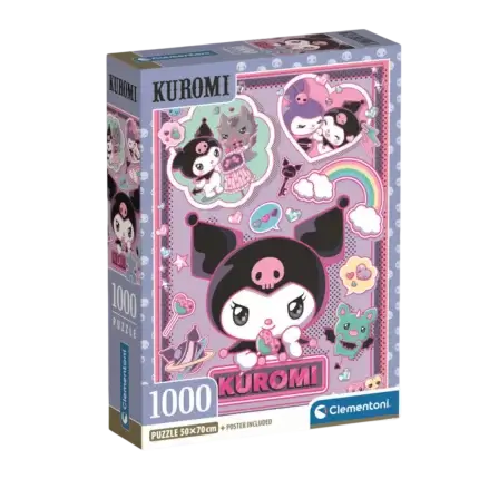 puzzle kuromi 1000 piese hello kitty