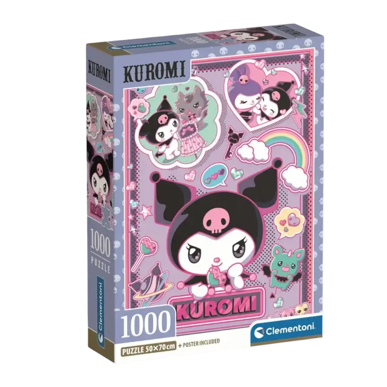 puzzle kuromi 1000 piese hello kitty