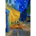 Puzzle Van Gogh - Cafe Terrace at Night 1000 piese - imagine 2
