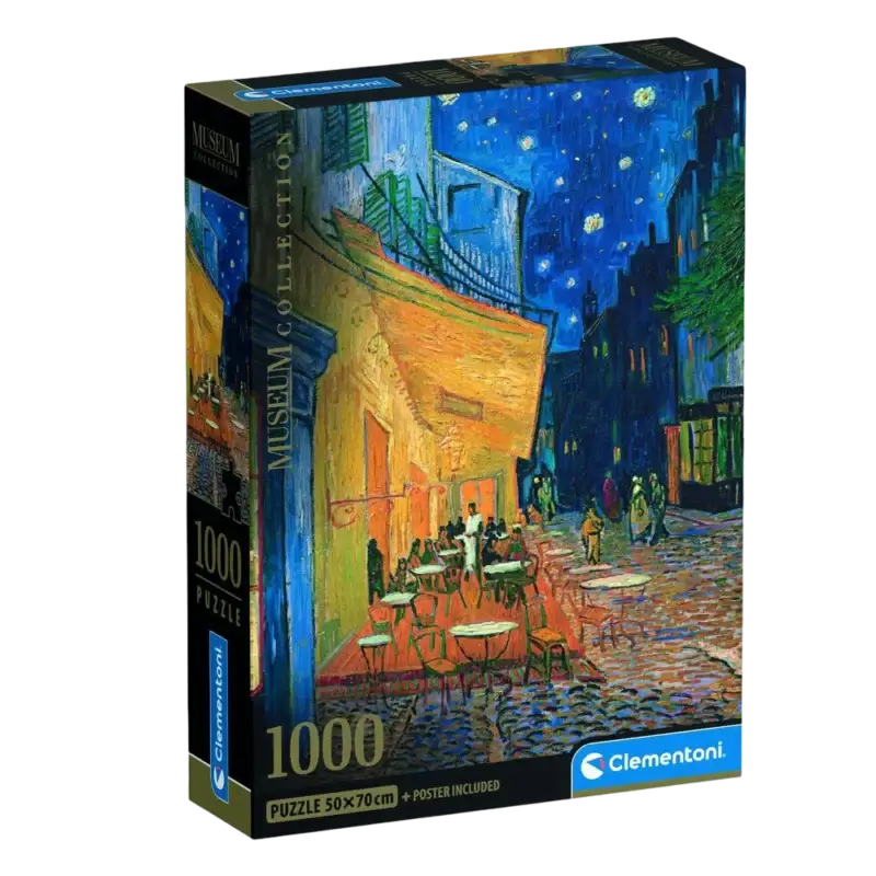Puzzle Van Gogh Cafe Terrace at Night 1000 piese
