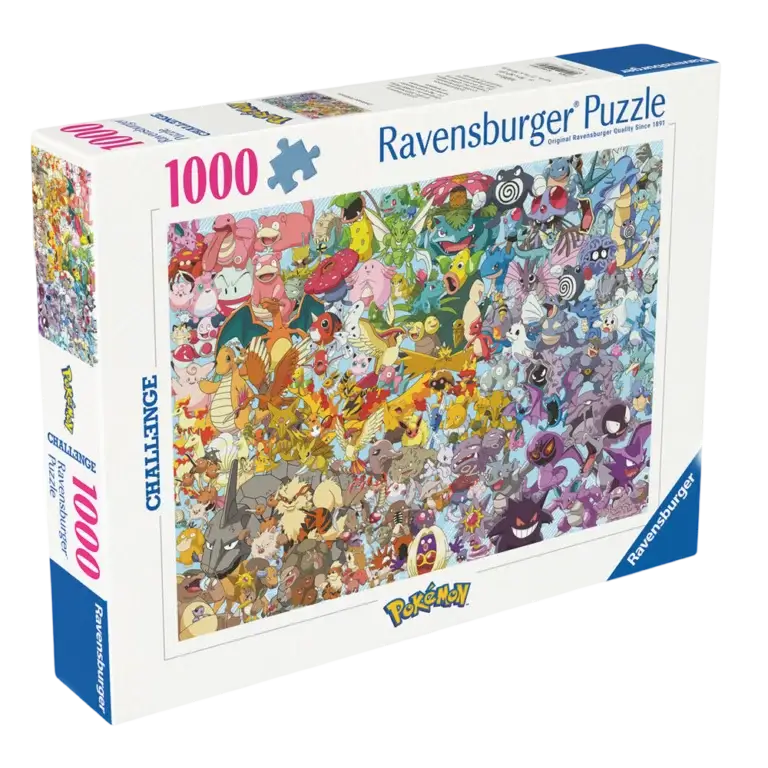 Puzzle Pokemon Challenge 1000 piese