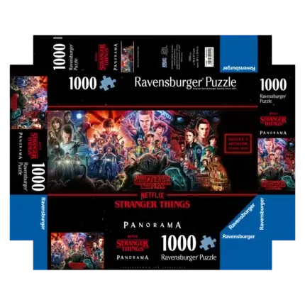 Puzzle Stranger Things Panorama 1000 piese