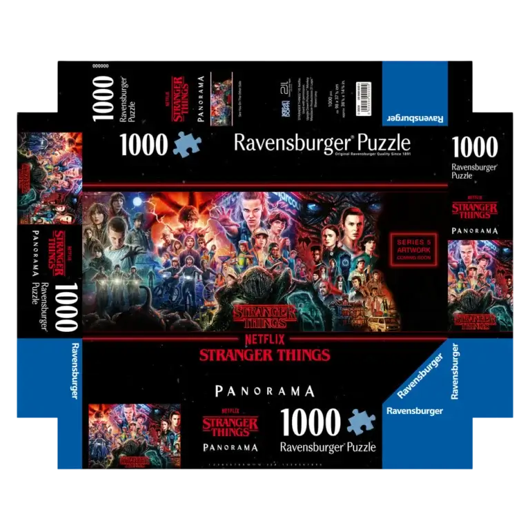 Puzzle Stranger Things Panorama 1000 piese