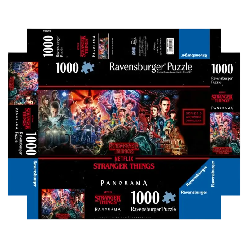 Puzzle Stranger Things Panorama 1000 piese