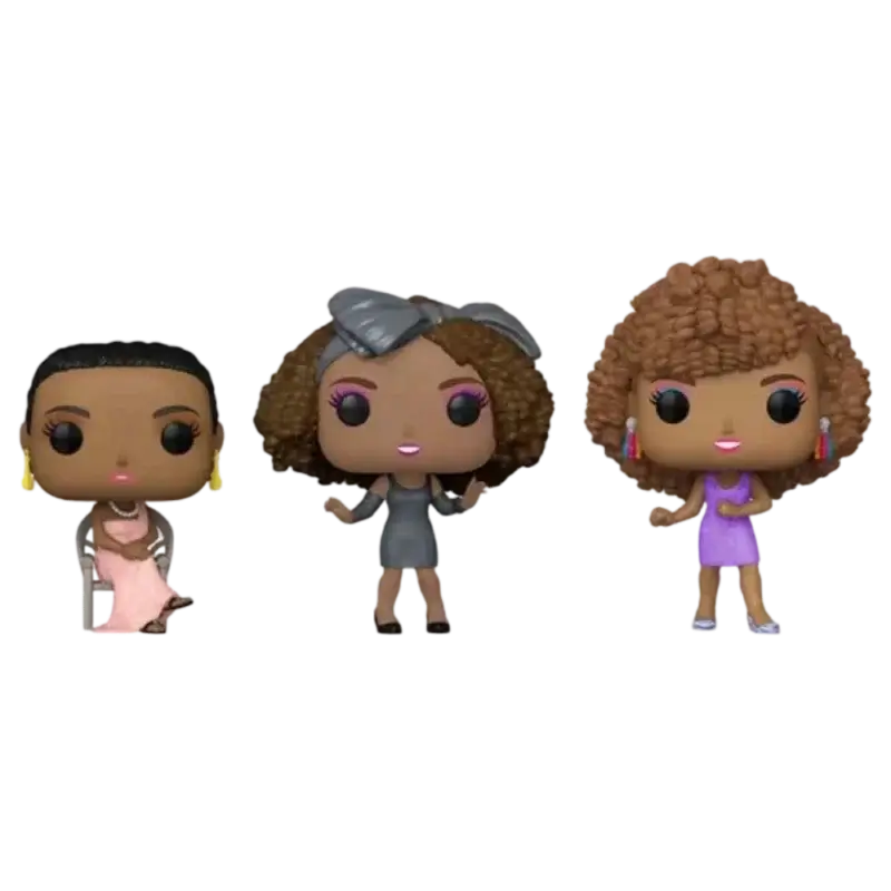 Funko Pop Whitney Houston Diamond 3-Pack Exclusive