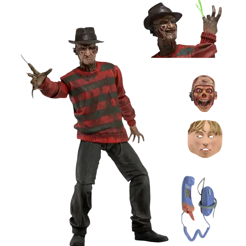Figurină Freddy Krueger NECA 30th Anniversary cu accesorii