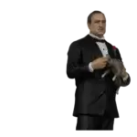 Figurina Don Corleone - The Godfather - imagine 10