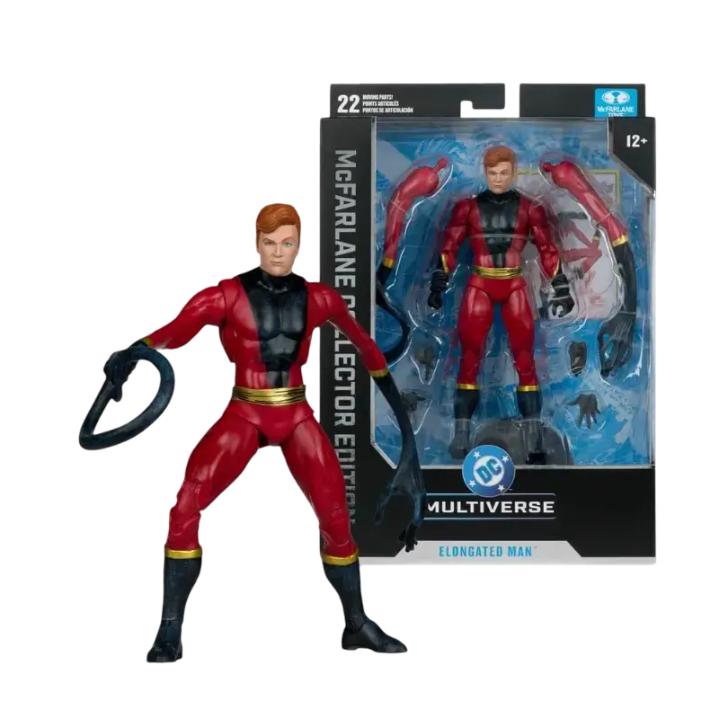 Figurină Elongated Man Collector Edition McFarlane cu ambalaj