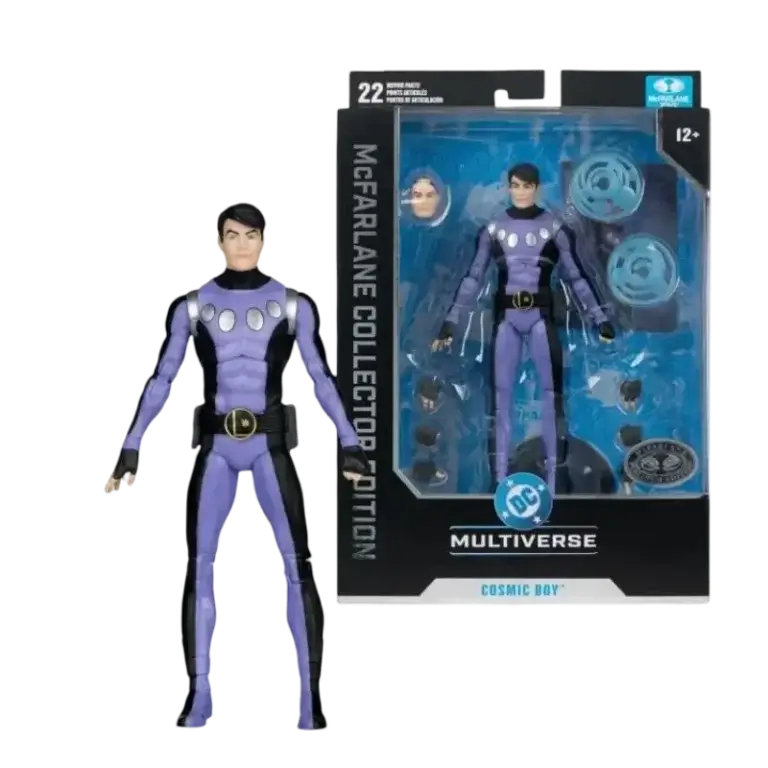 Figurină Cosmic Boy Platinum Collector Edition McFarlane Chase cu cutie