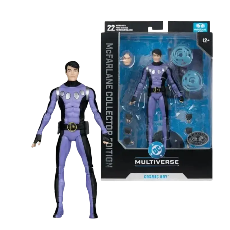 Figurină Cosmic Boy Platinum Collector Edition McFarlane Chase cu cutie