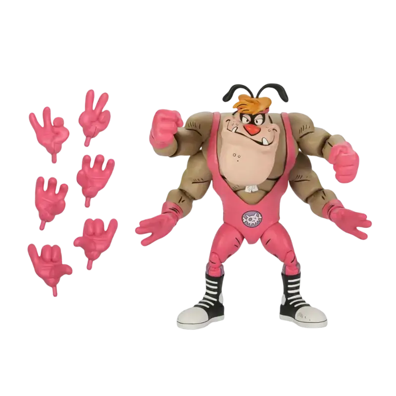Figurină TMNT Cryin Houn Archie Comics NECA cu mâini interschimbabile