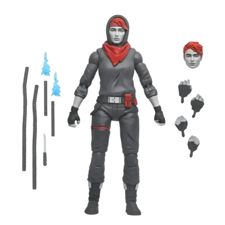 Figurină April O'Neil Nightwatcher TMNT The Last Ronin cu accesorii