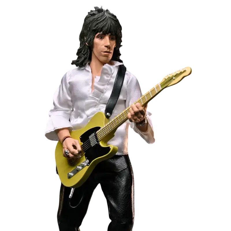 Figurină Keith Richards The Rolling Stones 1975 cu chitară Fender