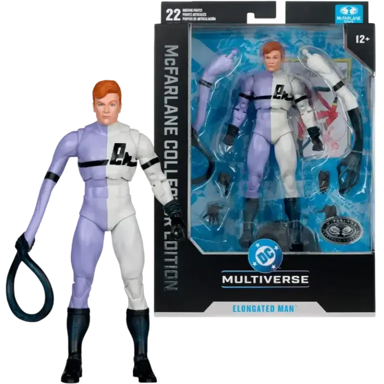 Figurină Elongated Man Platinum Collector Edition McFarlane cu ambalaj