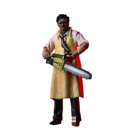 Figurină Leatherface The Texas Chainsaw Massacre 1974 cu drujbă