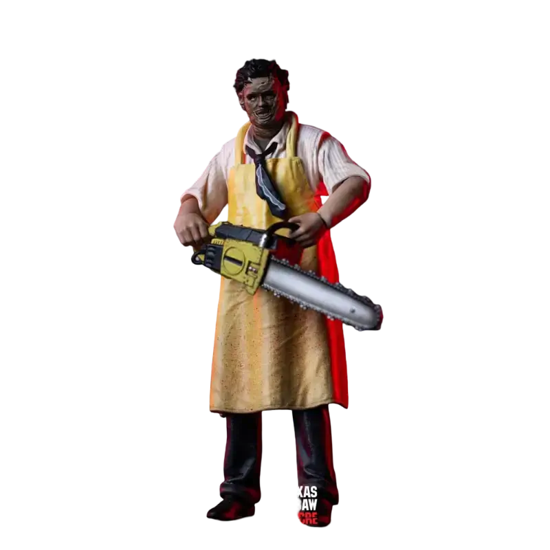 Figurină Leatherface The Texas Chainsaw Massacre 1974 cu drujbă