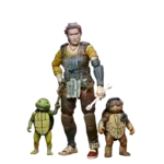Figurină Grammy April cu Baby Yi și Moja TMNT The Last Ronin