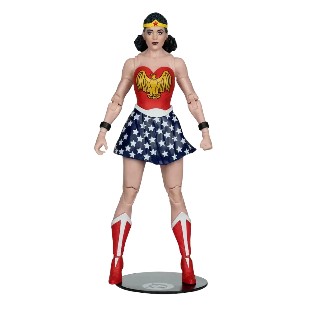 Wonder Woman – Figurină articulată McFarlane Figurina Wonder Woman McFarlane de 18 cm, pe suport de expunere DC Comics