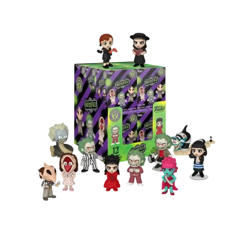 Beetlejuice Mystery Minis Funko – cele 12 variante de figurine Blind Box