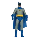 Figurina Batman Super Friends articulată, cu costum gri-albastru și centură galbenă