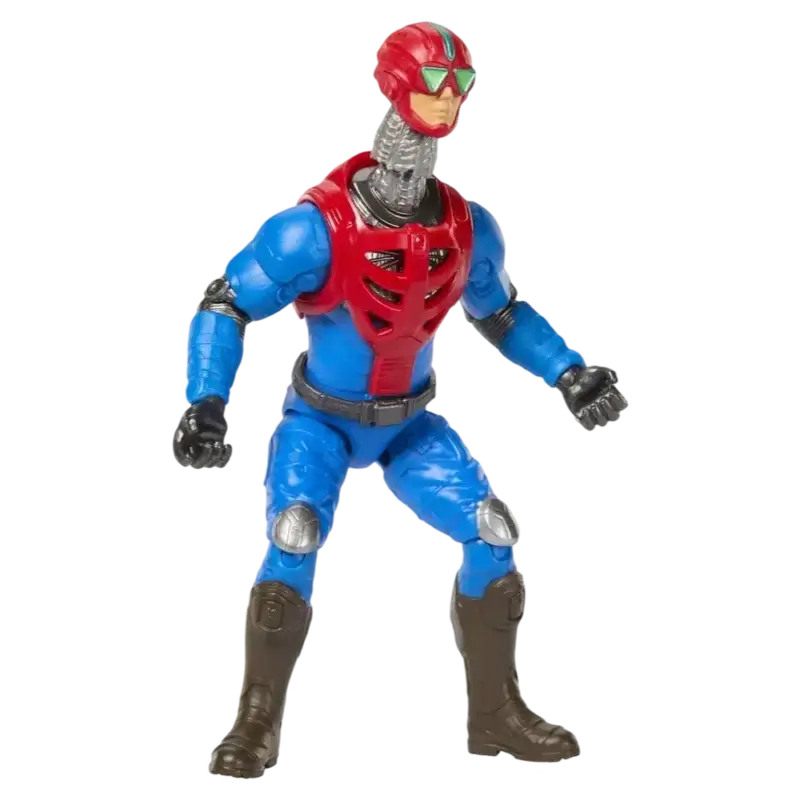 Figurină Mekaneck Mattel JKH94 de 14 cm, cu gât bionic extensibil