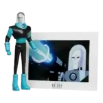 Figurină Mr. Freeze - The New Batman Adventures - imagine 4