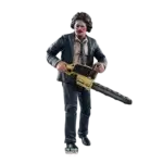 Figurină Leatherface Pretty Woman Mask 1/18 Hiya Toys din Texas Chainsaw Massacre 1974, cu drujbă