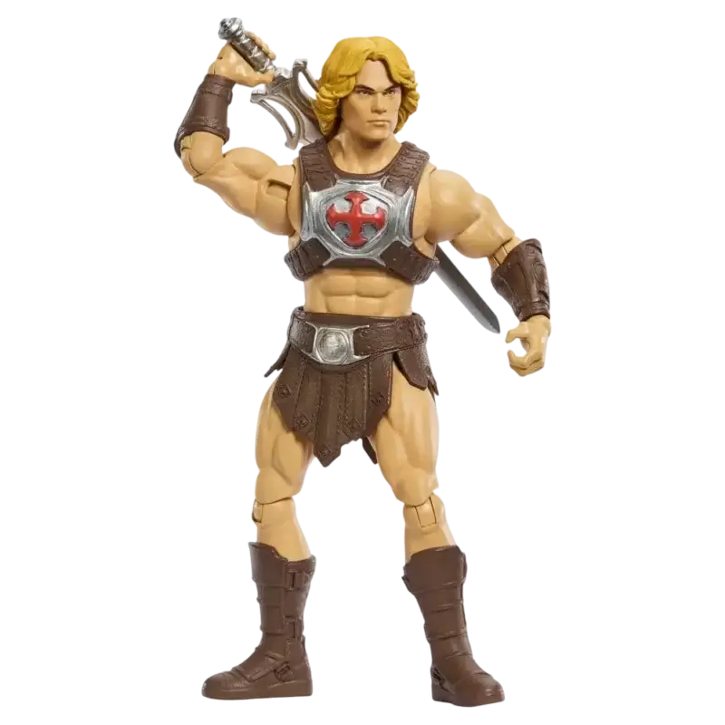 Figurină He-Man Masters of the Universe Movie 2026 cu Sabia Puterii ridicată