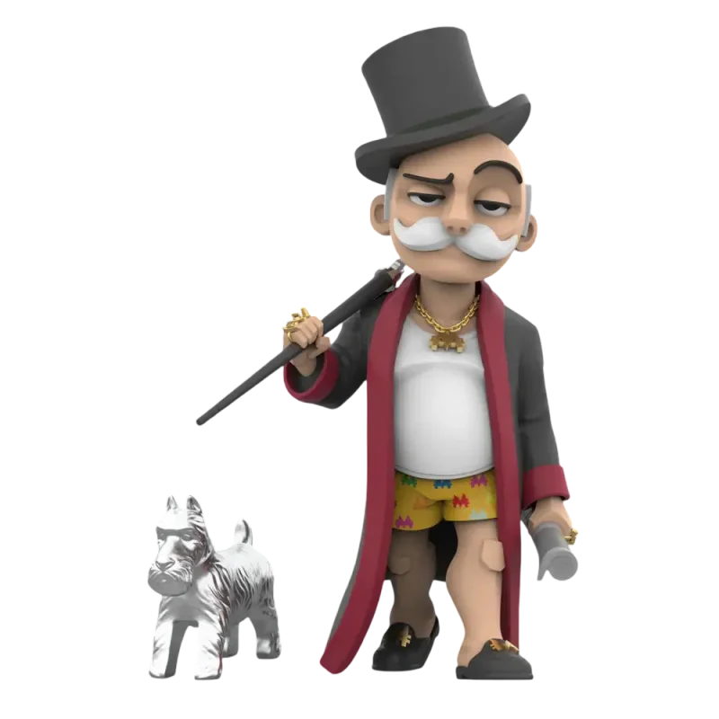 Figurină Mighty Jaxx OFF_WERK Mr. Monopoly