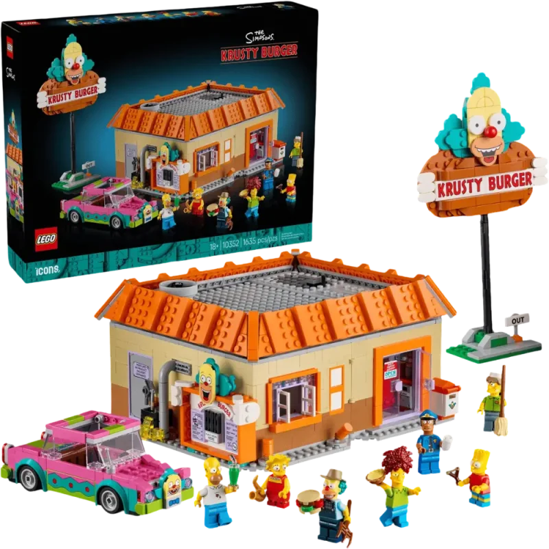 restaurant Krusty Burger LEGO The Simpsons